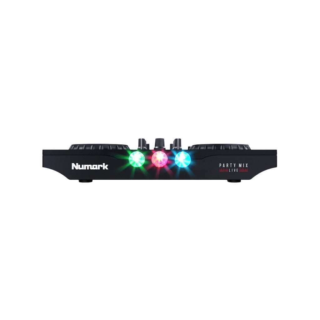 Numark Party Mix Live DJ Controller with Built-In Light Show and Speakers DJ Controllers Sky Music