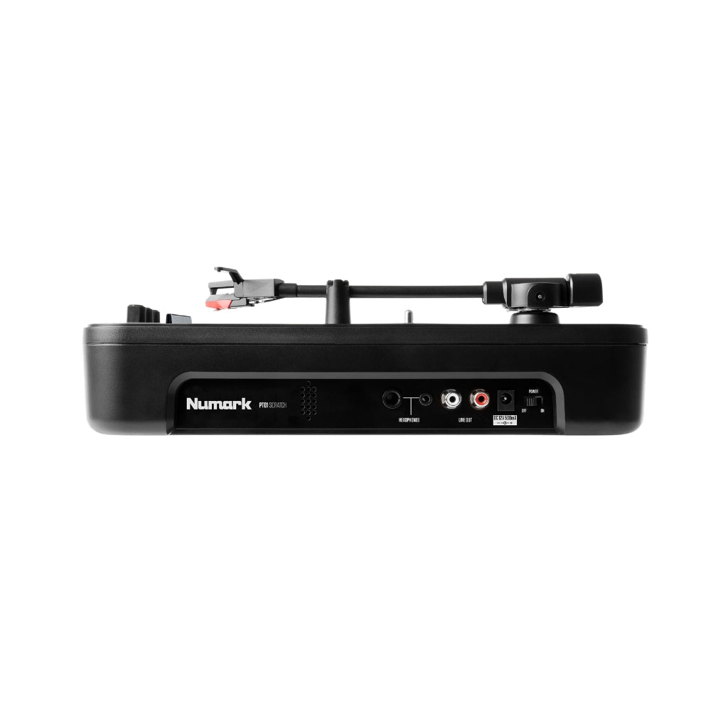 Numark PT01 Scratch Portable Turntable with DJ Scratch Switch Turntables Sky Music
