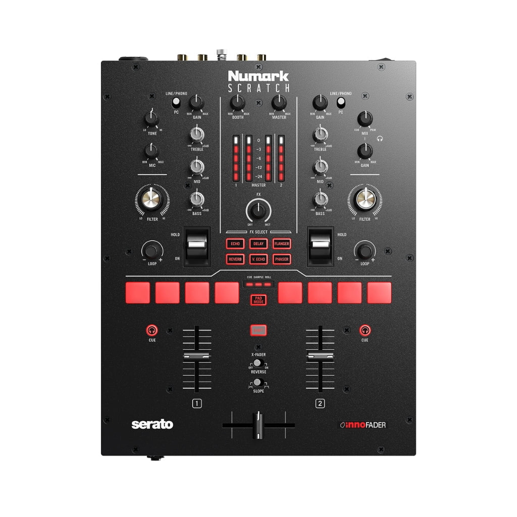 Numark Scratch 24-Bit 2-Channel Scratch Mixer DJ Controllers Sky Music