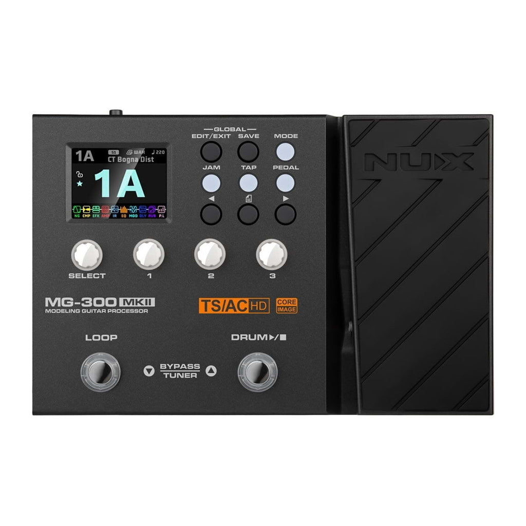NUX MG300MKII Guitar Modelling Processor Effects Pedals Sky Music