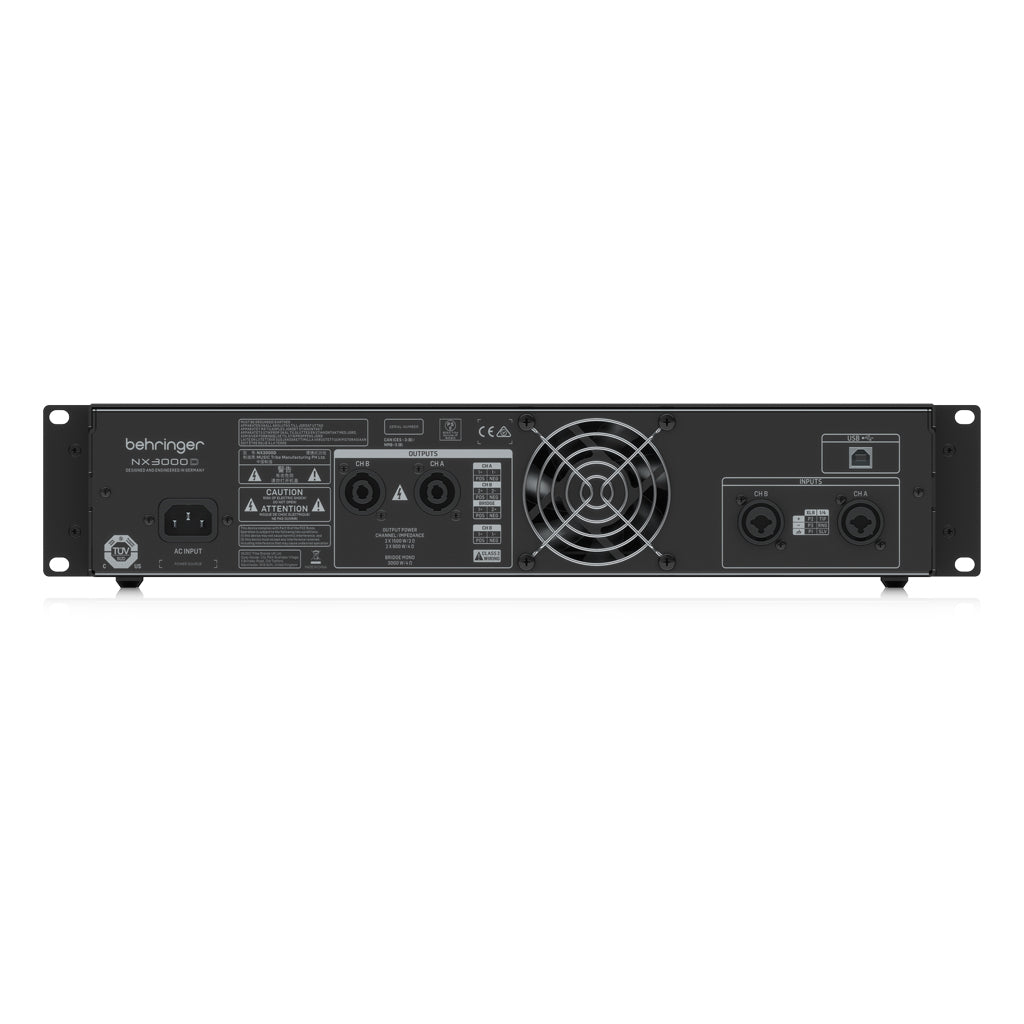 Behringer - NX3000D - Power Amplifier W/smartsense