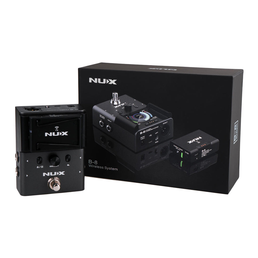 NU-X Professional Instrument Digital Wireless System with Pedal Receiver