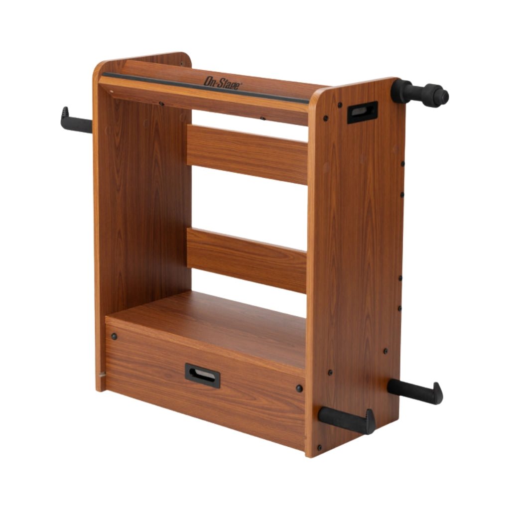 On Stage Professional Guitar Workstation - Rosewood Guitar Stands Sky Music