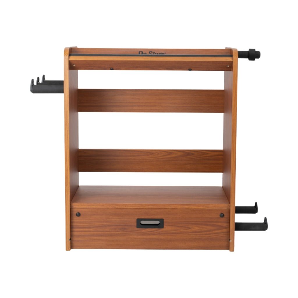 On Stage Professional Guitar Workstation - Rosewood Guitar Stands Sky Music