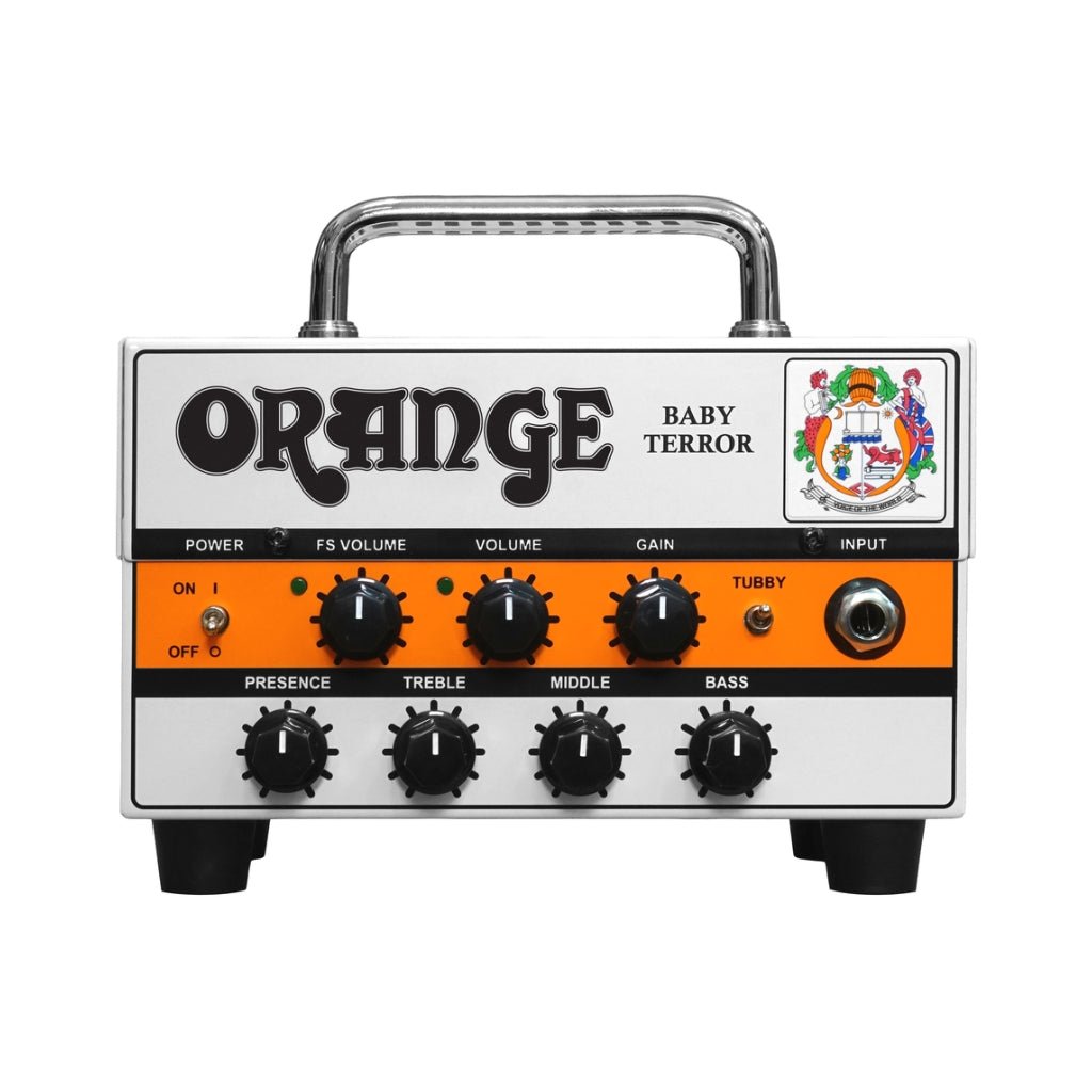 Orange Baby Terror 20-Watt Solid-State Micro Guitar Head Amplifier Electric Guitar Amplifiers Sky Music