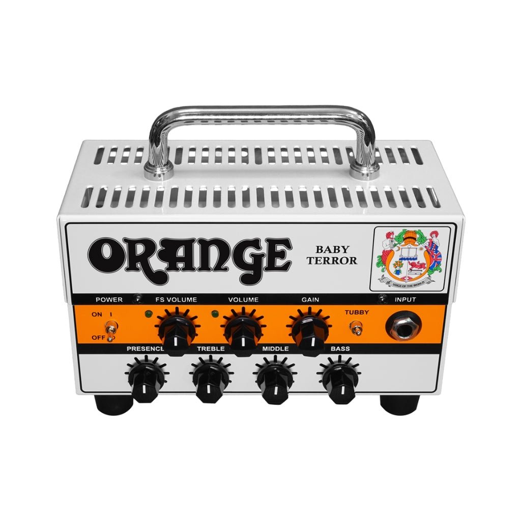 Orange Baby Terror 20-Watt Solid-State Micro Guitar Head Amplifier Electric Guitar Amplifiers Sky Music