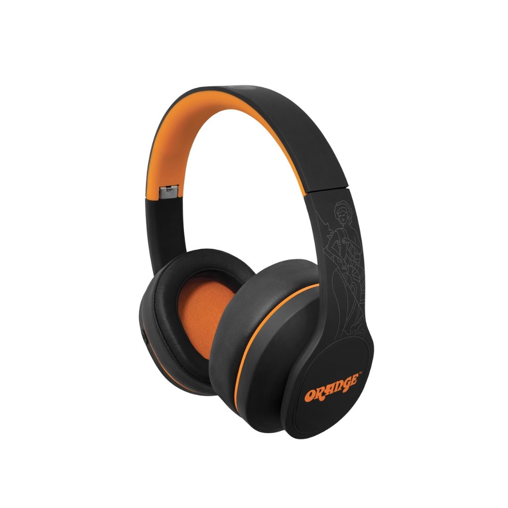 Orange Crest Edition MKII Wireless Over-Ear Headphones Headphones Sky Music