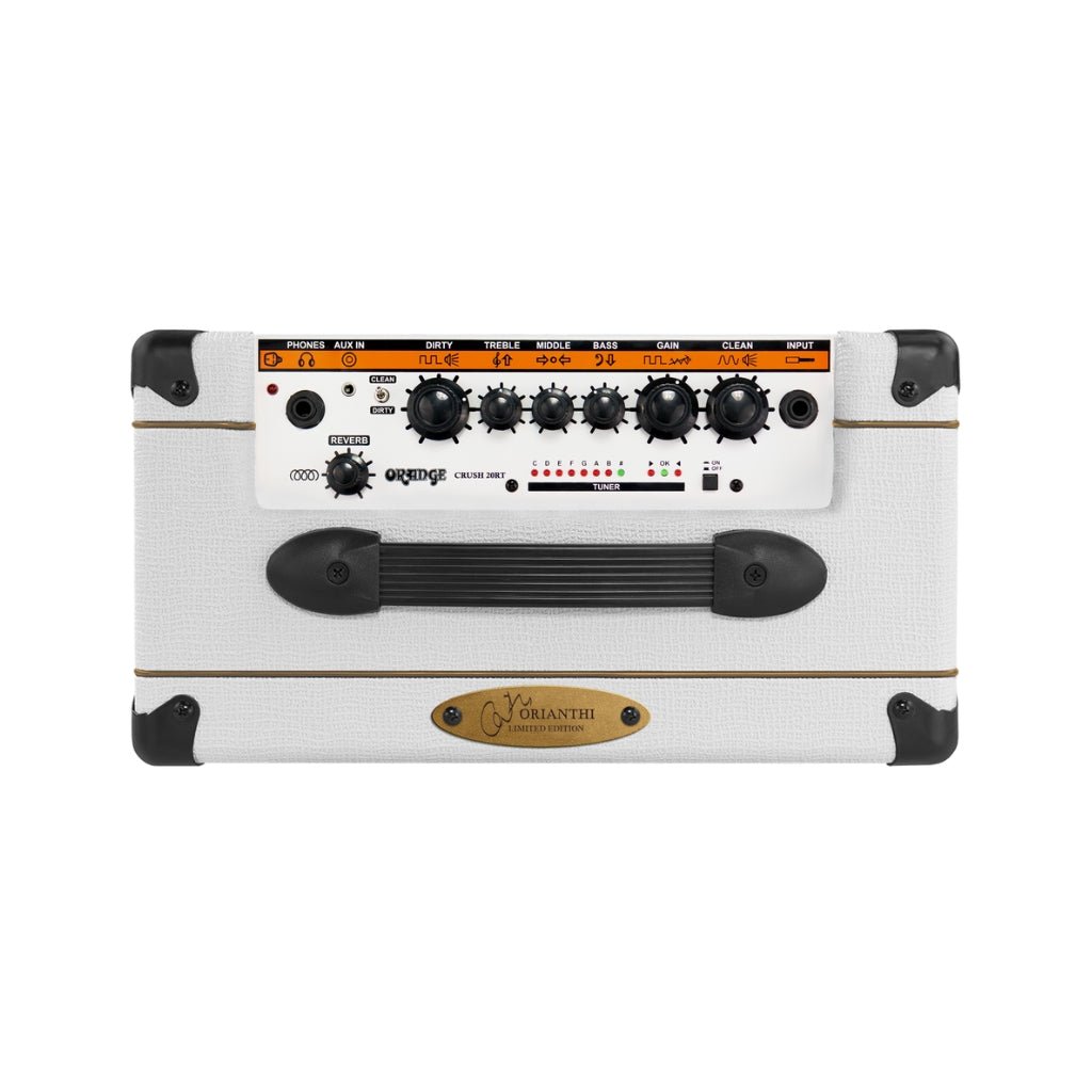 Orange Crush 20RT Orianthi Signature - Combo White Electric Guitar Amplifiers Sky Music