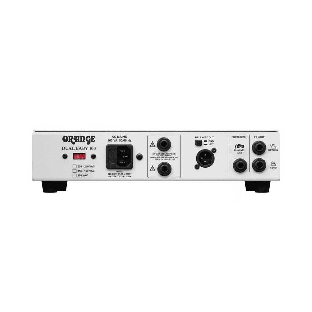 Orange Dual Baby 100-watt Amplifier Head Electric Guitar Amplifiers Sky Music