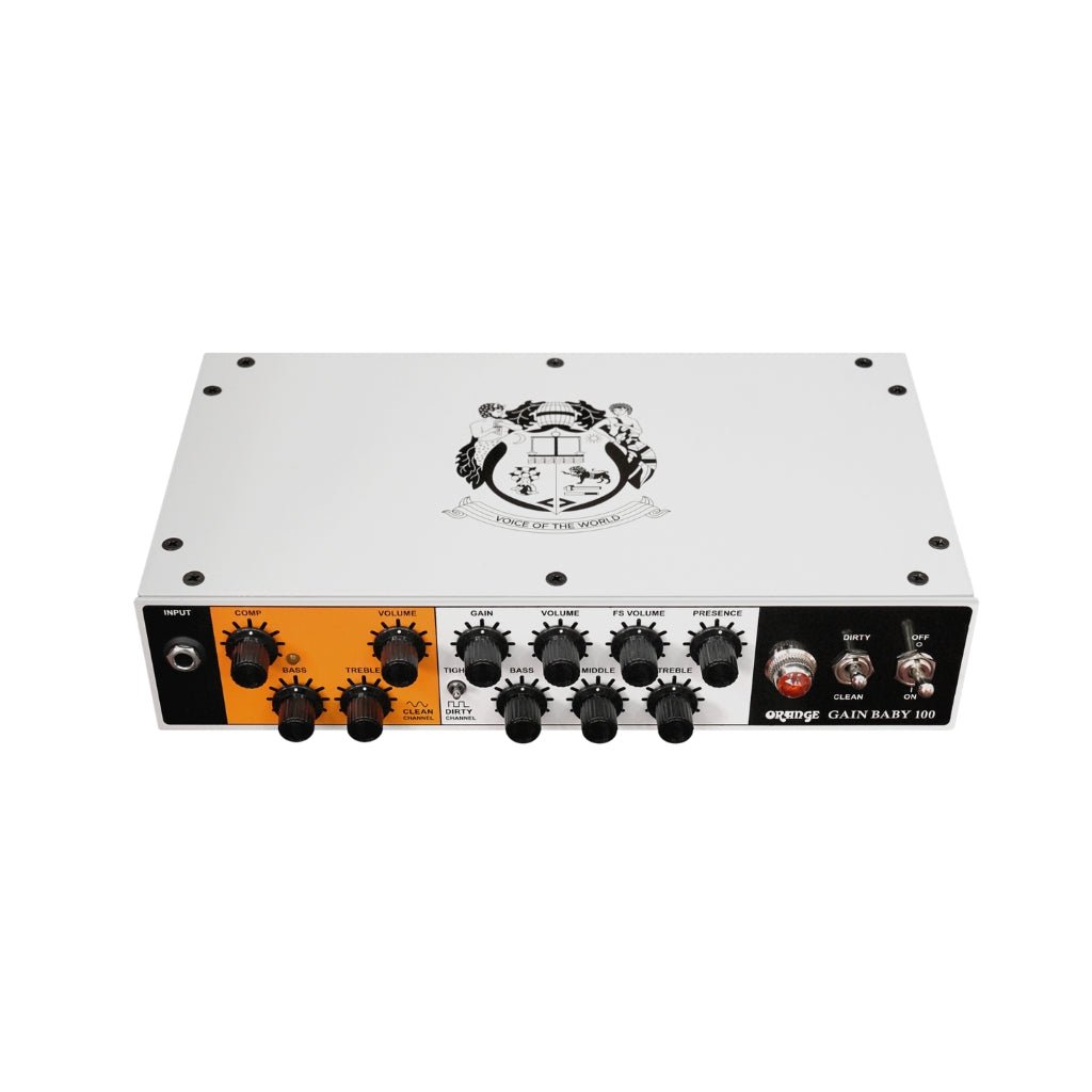 Orange Gain Baby 100-watt Amplifier Head Electric Guitar Amplifiers Sky Music