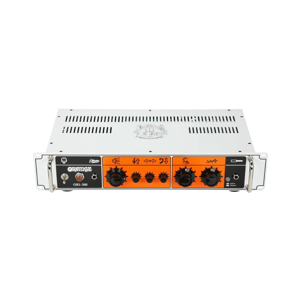 Orange OB1-300 300-watt Single Channel Solid State Bass Head Bass Guitar Amplifiers Sky Music