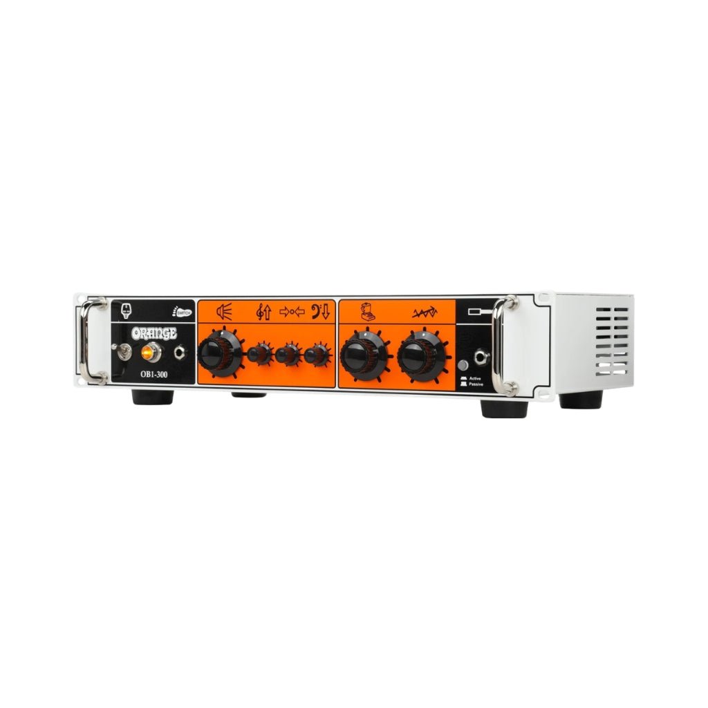 Orange OB1-300 300-watt Single Channel Solid State Bass Head Bass Guitar Amplifiers Sky Music