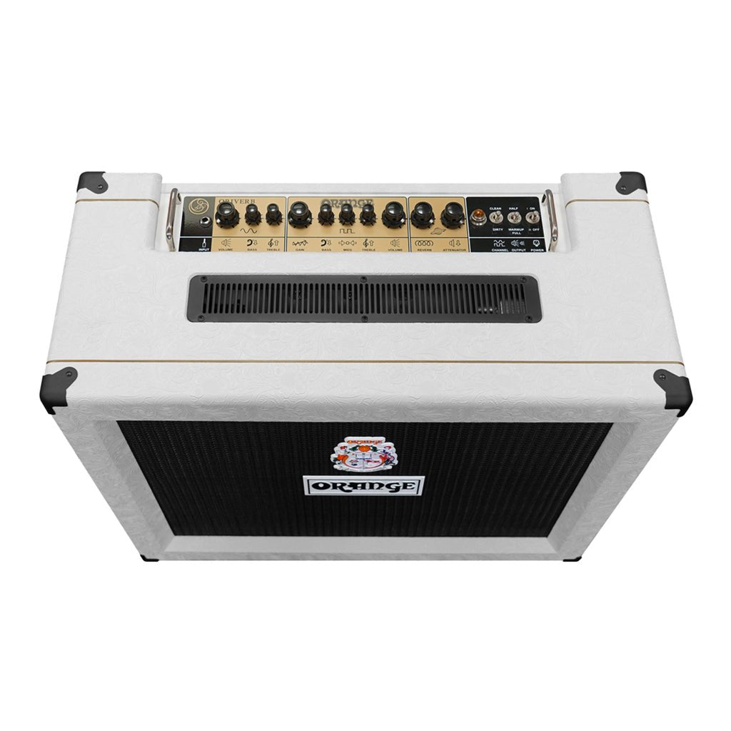 Orange Oriverb Rockerverb 50C MKIII White Electric Guitar Amplifiers Sky Music