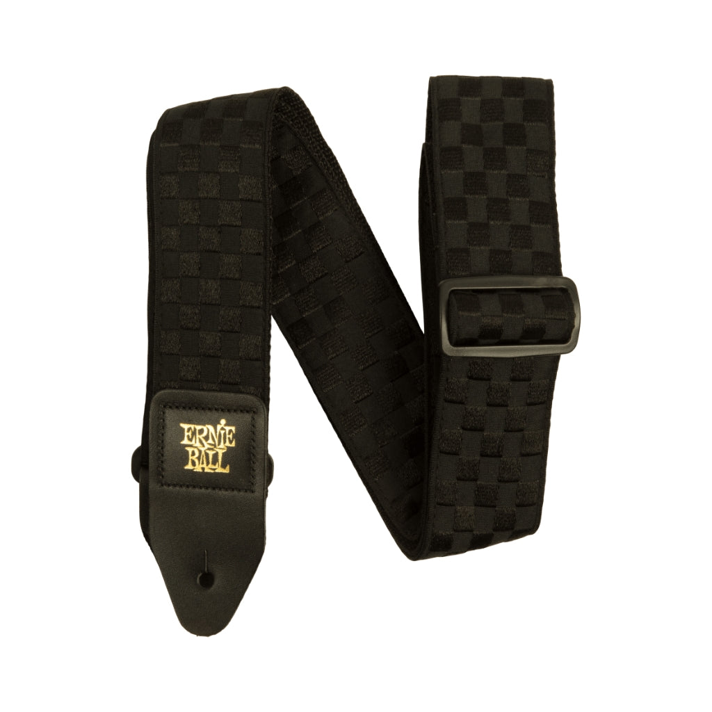 Ernie Ball - Jacquard Guitar Strap - Black Checkers