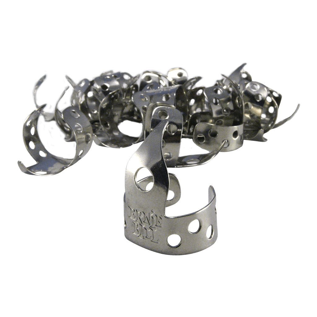 Ernie Ball E9220 Pickey Picks Metal Finger Picks Genuine Bag of 24 Guitar Picks P09220