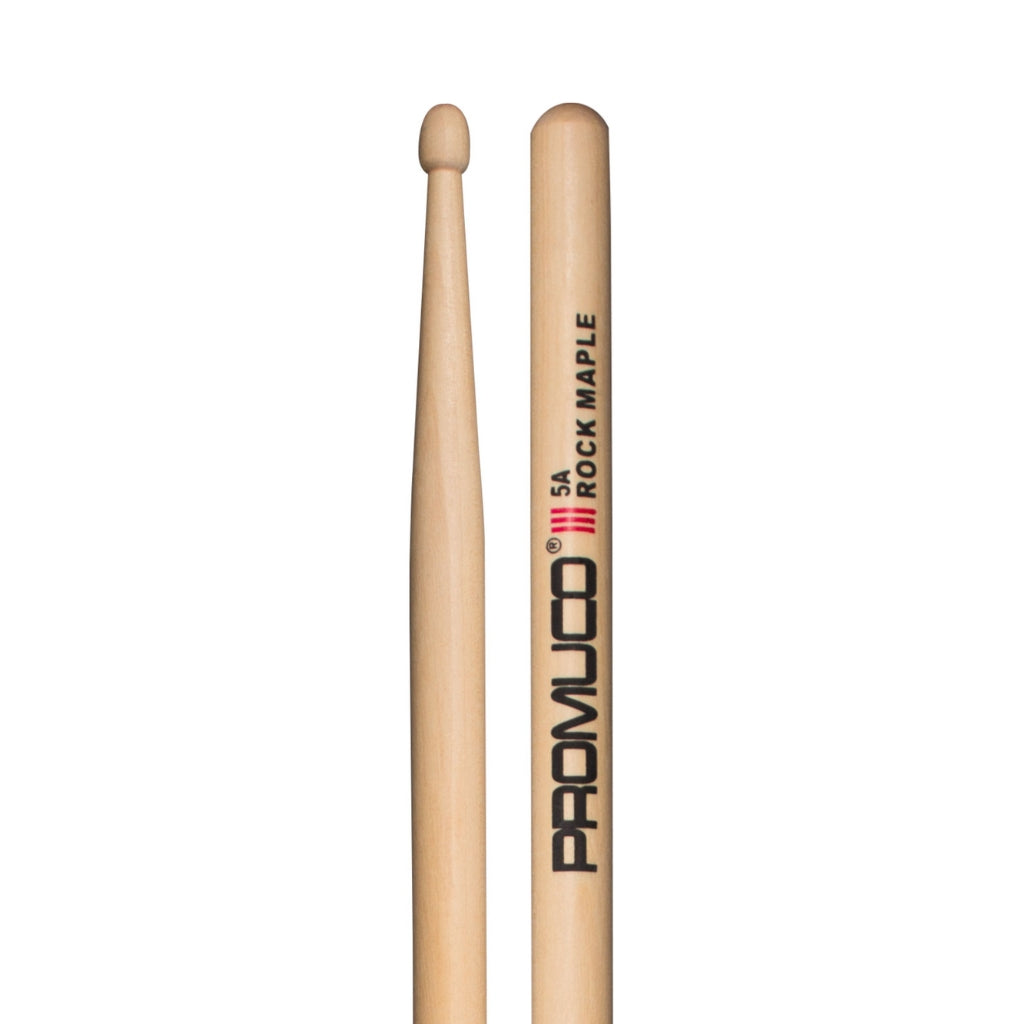 Promuco - Rock Maple 5A - Wood Tip Drumsticks