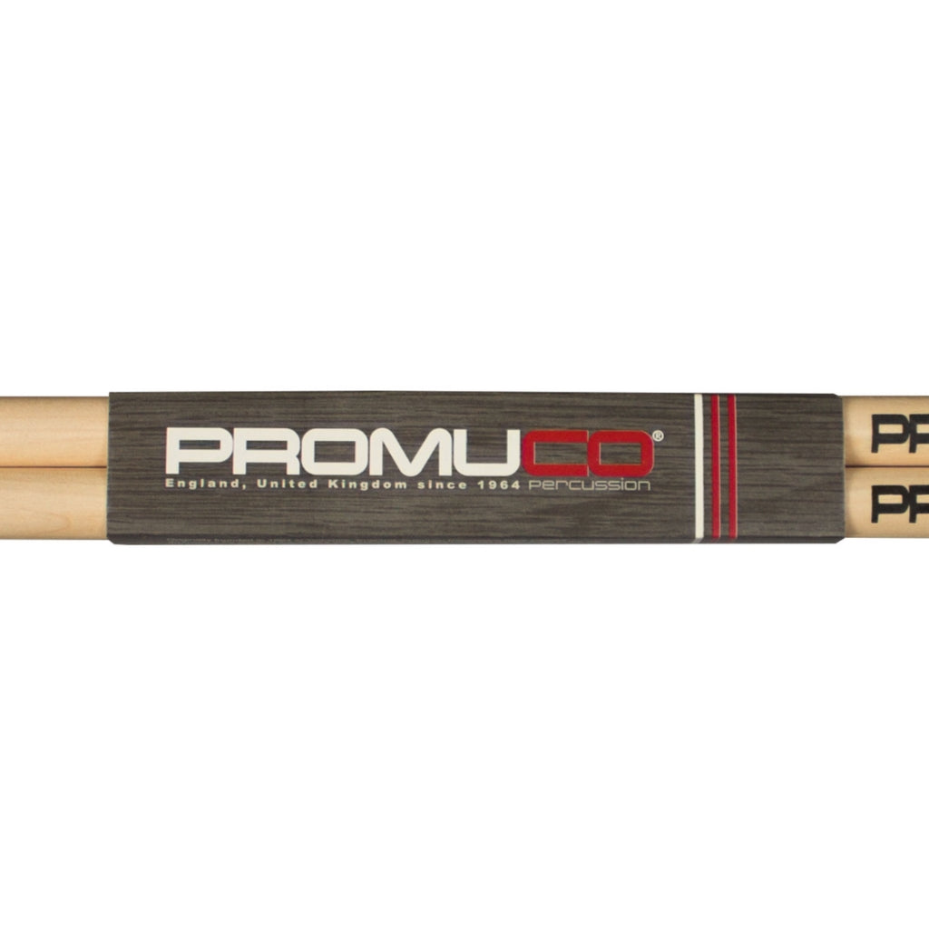 Promuco - Rock Maple 5B - Wood Tip Drumsticks
