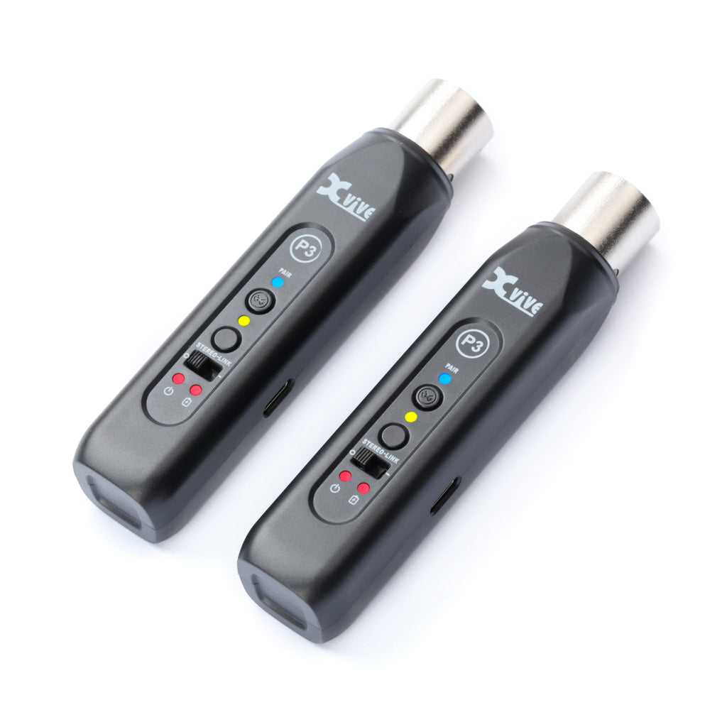 XVive - P3d - Dual Bluetooth XLR Audio Receiver