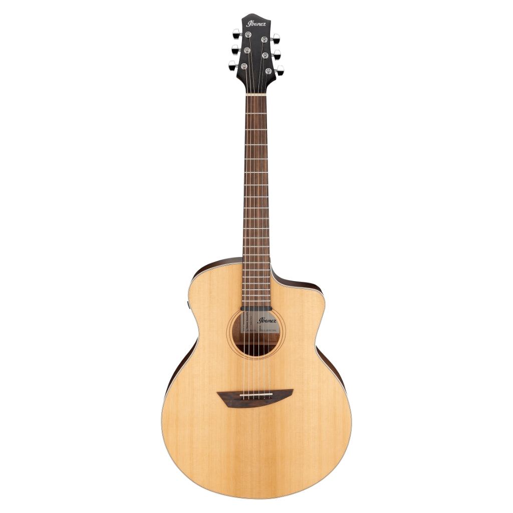 Ibanez - PA230E Acoustic Guitar - Natural Satin Top, Natural Low Gloss Back and Sides Acoustic Guitar