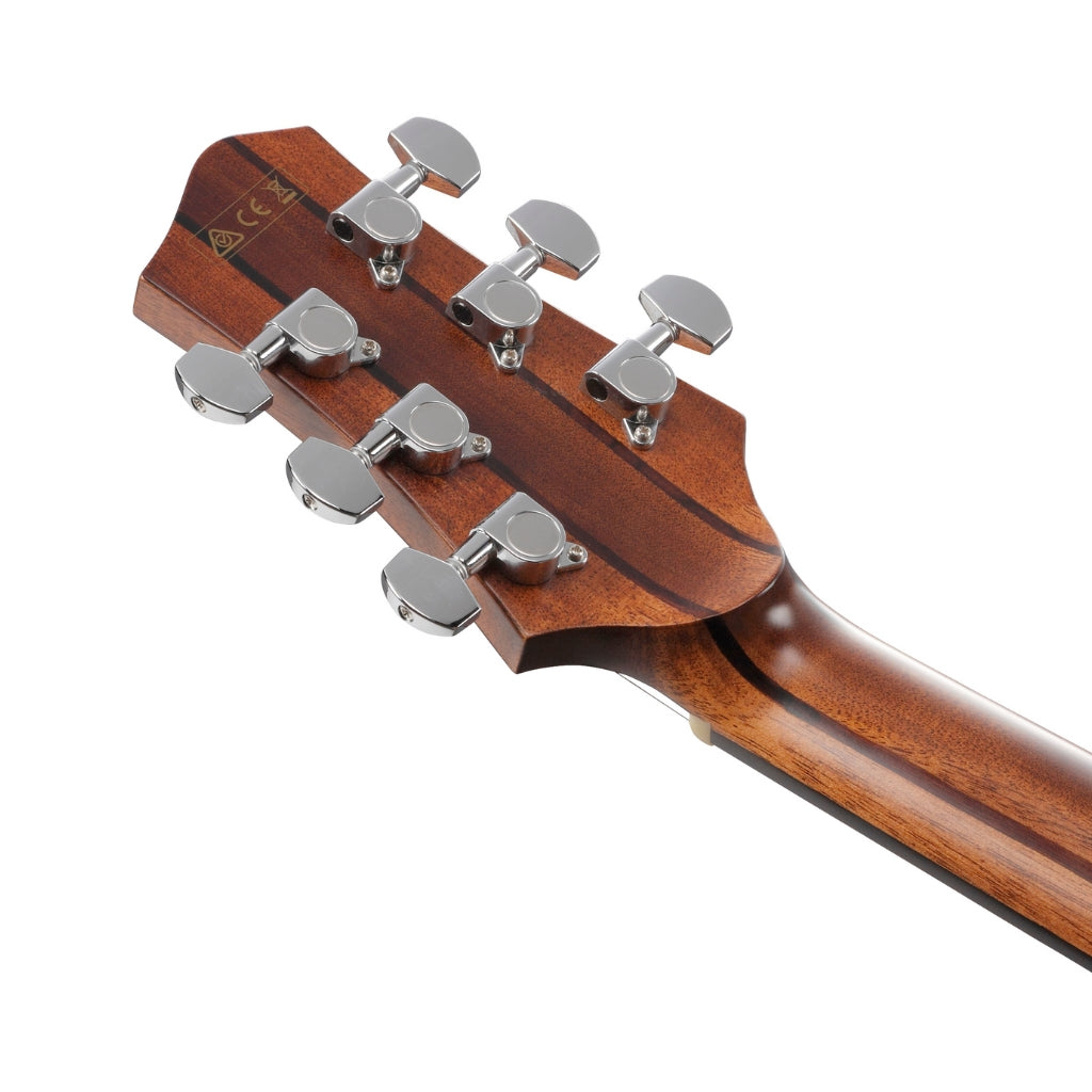 Ibanez - PA230E Acoustic Guitar - Natural Satin Top, Natural Low Gloss Back and Sides Acoustic Guitar