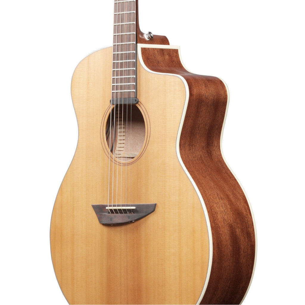 Ibanez - PA230E Acoustic Guitar - Natural Satin Top, Natural Low Gloss Back and Sides Acoustic Guitar