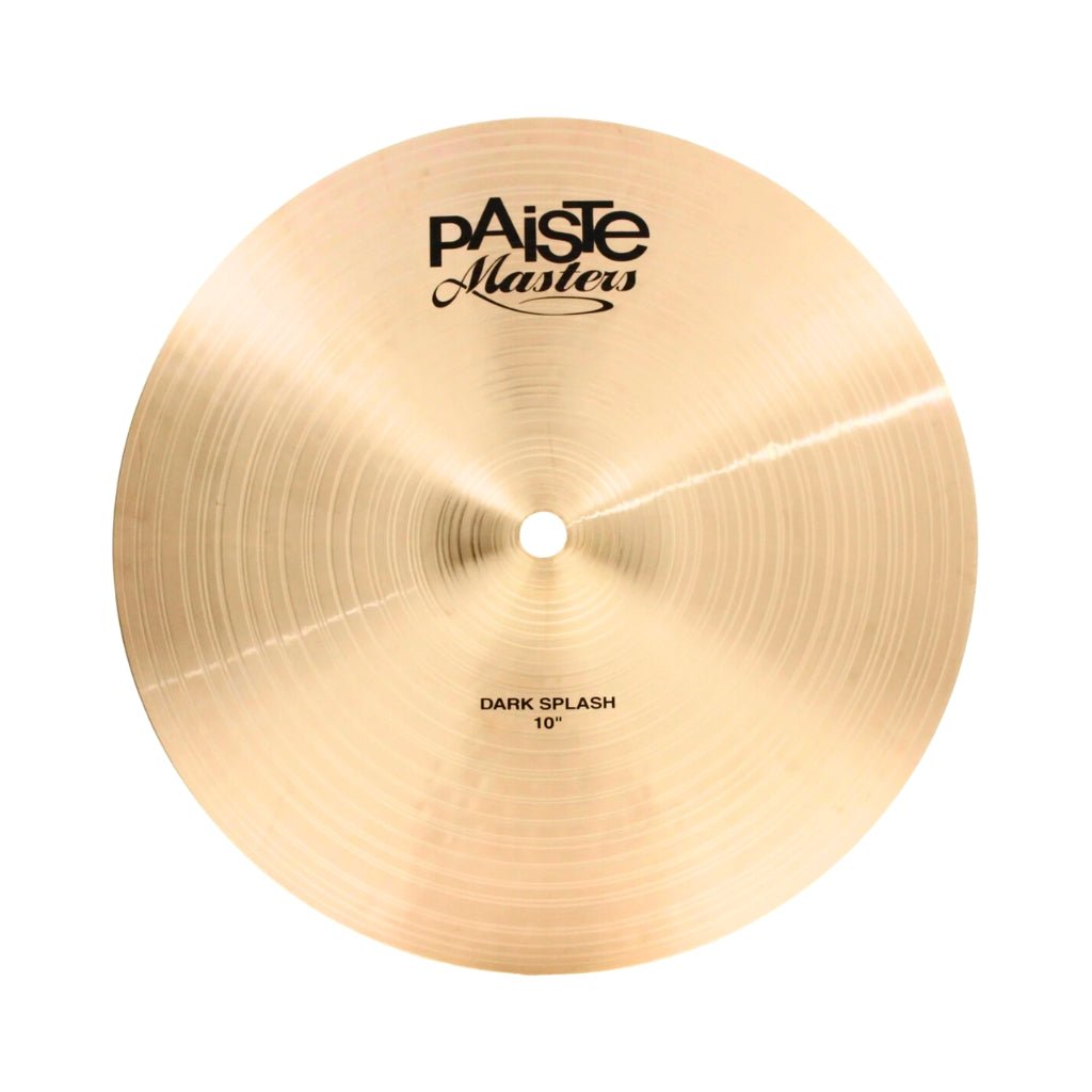 Paiste 10" Masters Dark Splash Cymbal Cymbals Sky Music