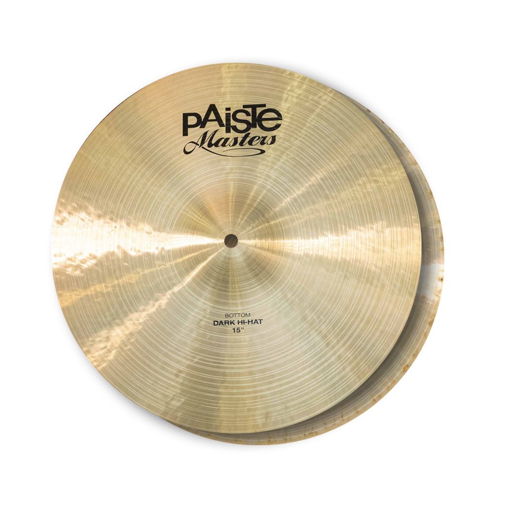Paiste 15" Masters Dark Hi Hats Cymbals Sky Music