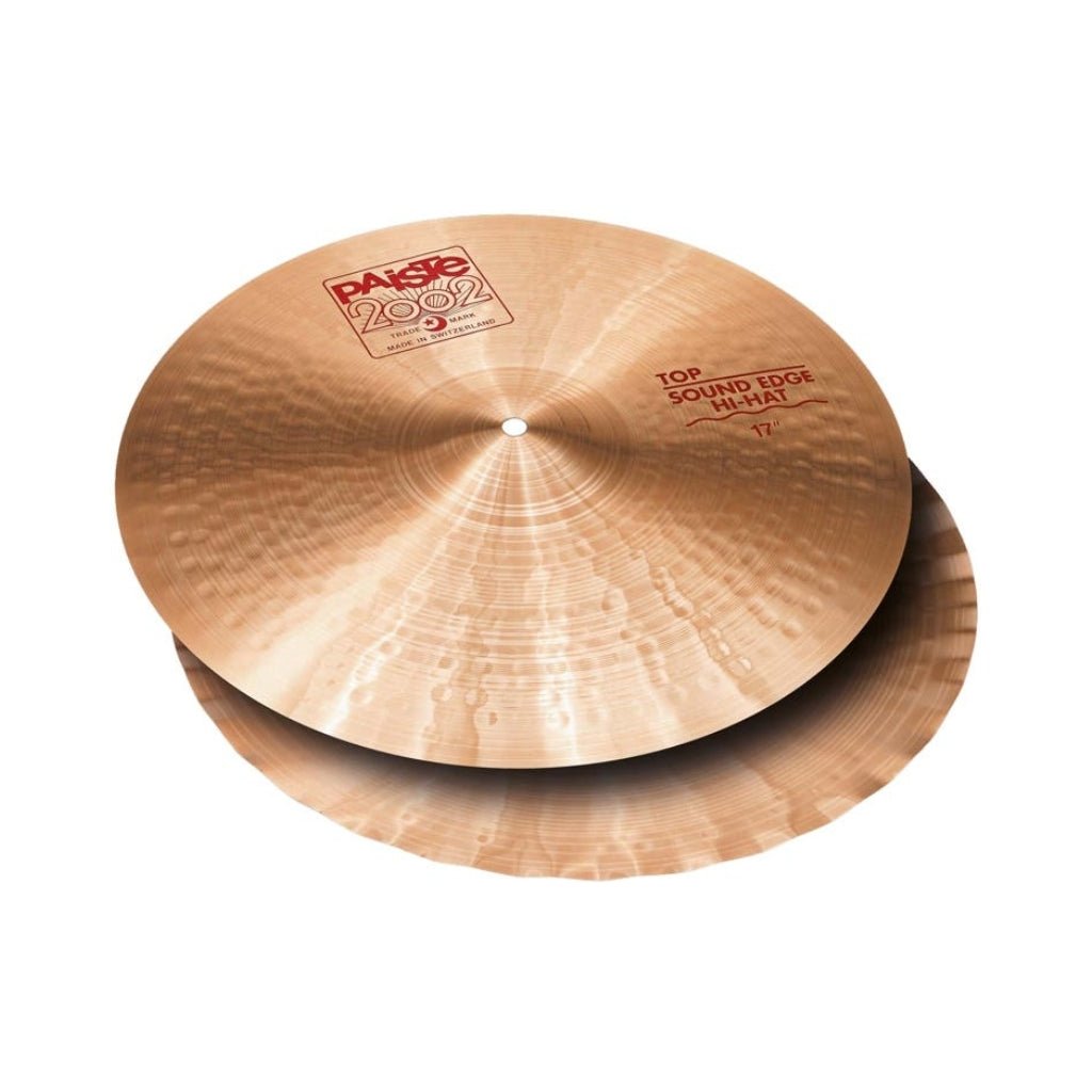 Paiste 17" 2002 Sound Edge Hi Hat Cymbal Cymbals Sky Music