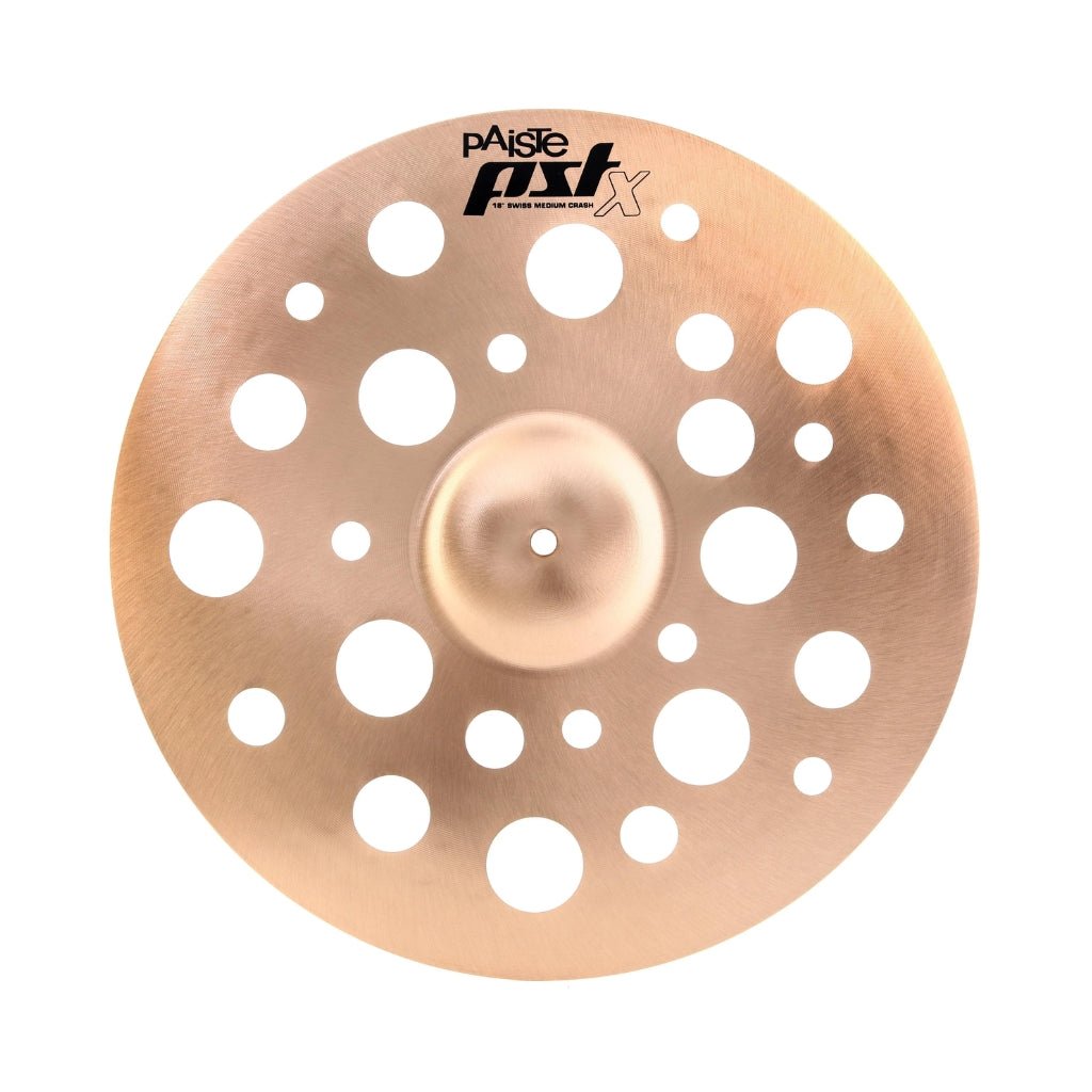 Paiste 18" PST X Swiss Medium Crash Cymbals Sky Music