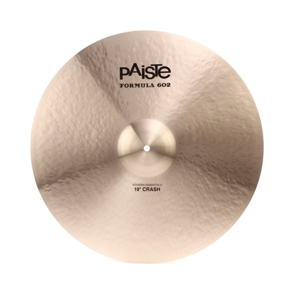 Paiste 19" Formula 602 Modern Essentials Crash Cymbals Sky Music