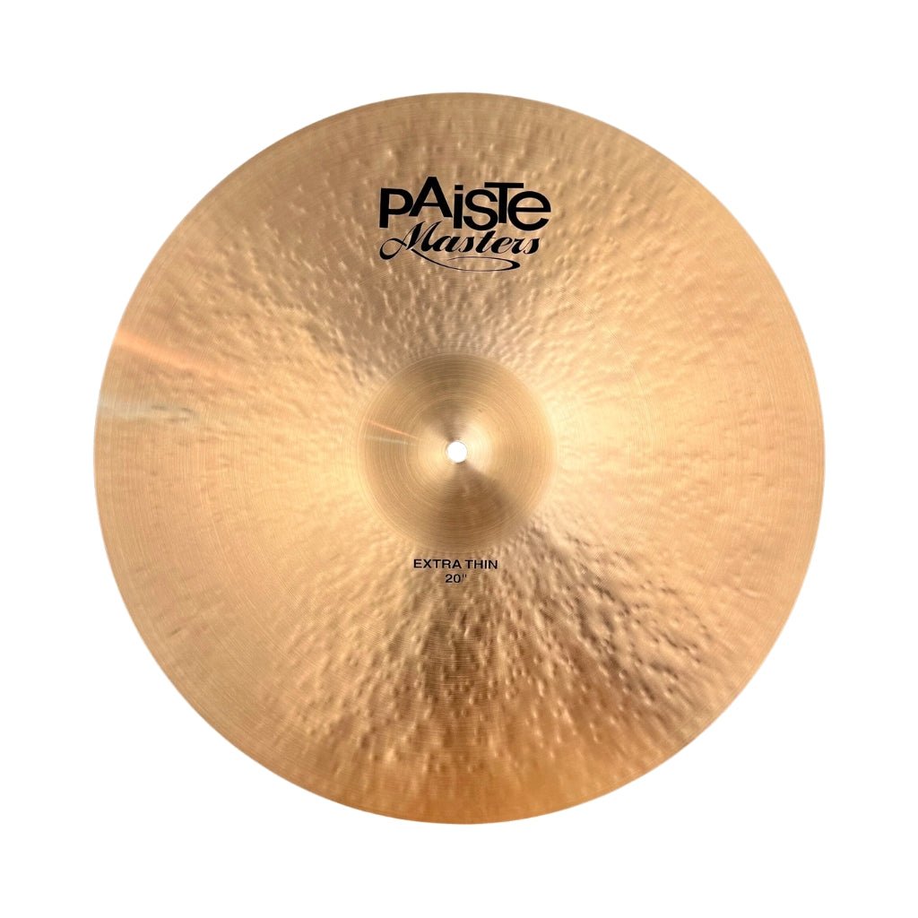 Paiste 20" Masters Extra Thin Crash Cymbals Sky Music