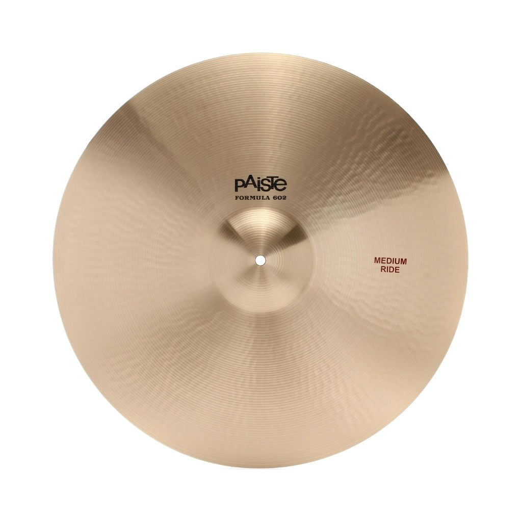 Paiste 22" Formula 602 Medium Ride Cymbals Sky Music