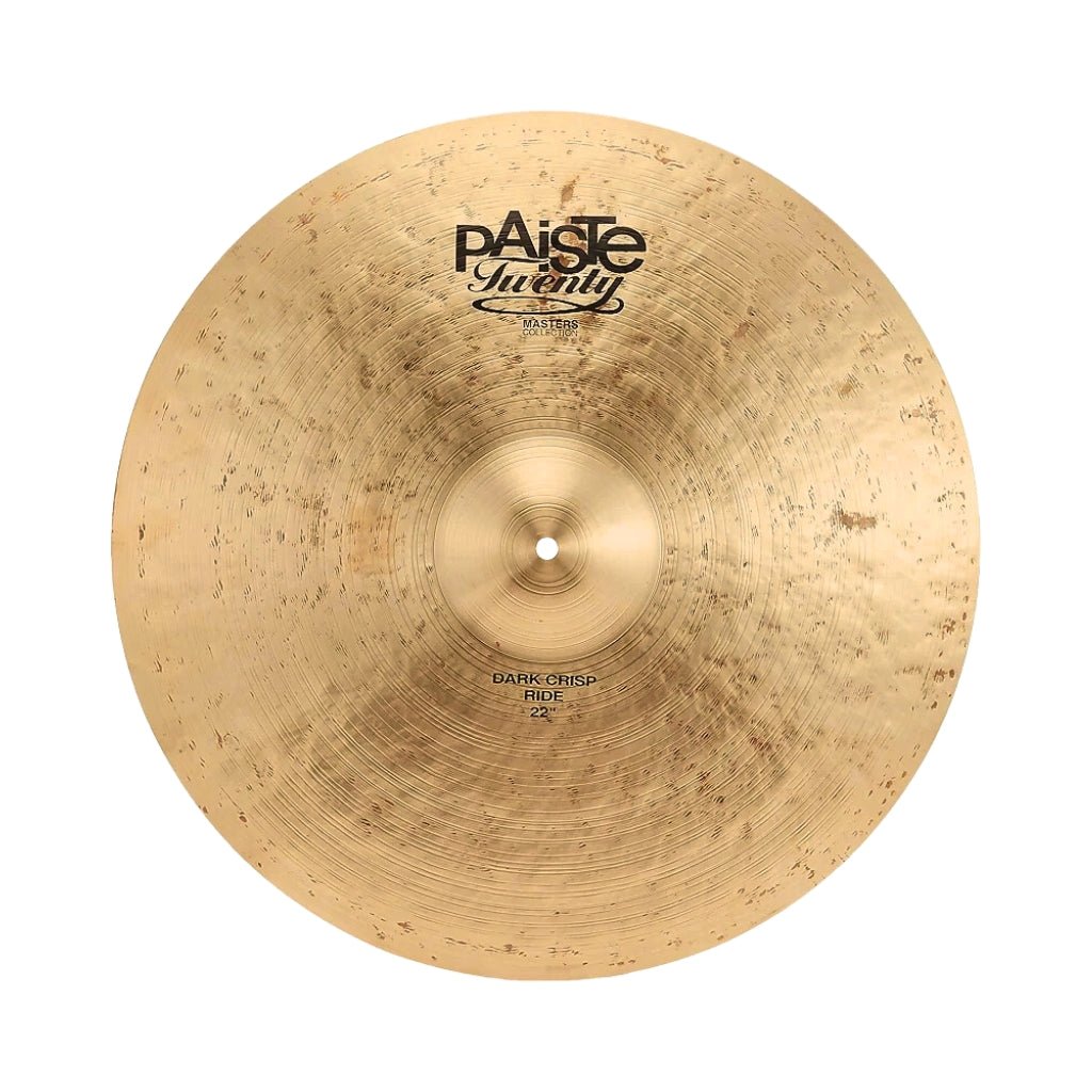 Paiste 22" Masters Dark Crisp Ride Cymbals Sky Music