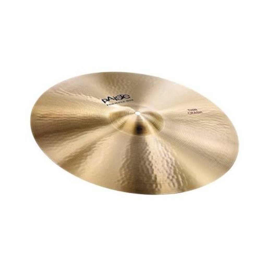 Paiste Formula 602 Classic 18" Thin Crash Cymbal - CuSn20 Bronze Cymbals Sky Music