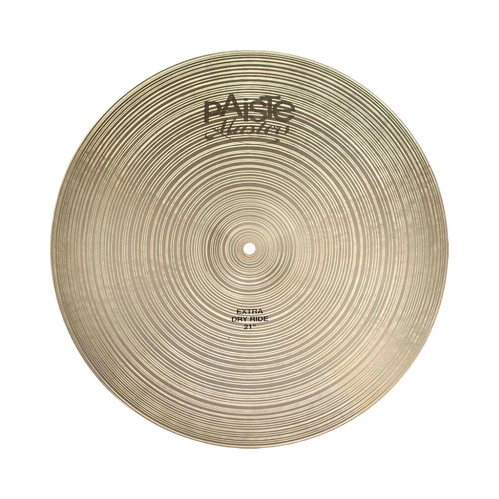 Paiste Masters Extra Dry Ride Cymbal 21" Cymbals Sky Music