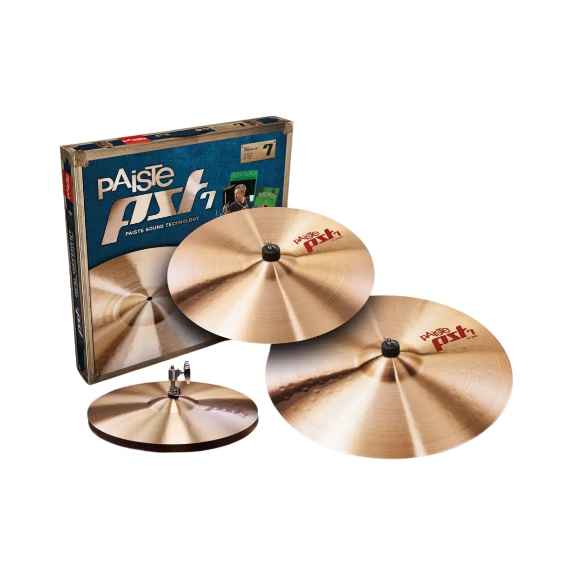 Paiste PST 7 Universal Cymbal Set - 14/16/20 inch Cymbals Sky Music