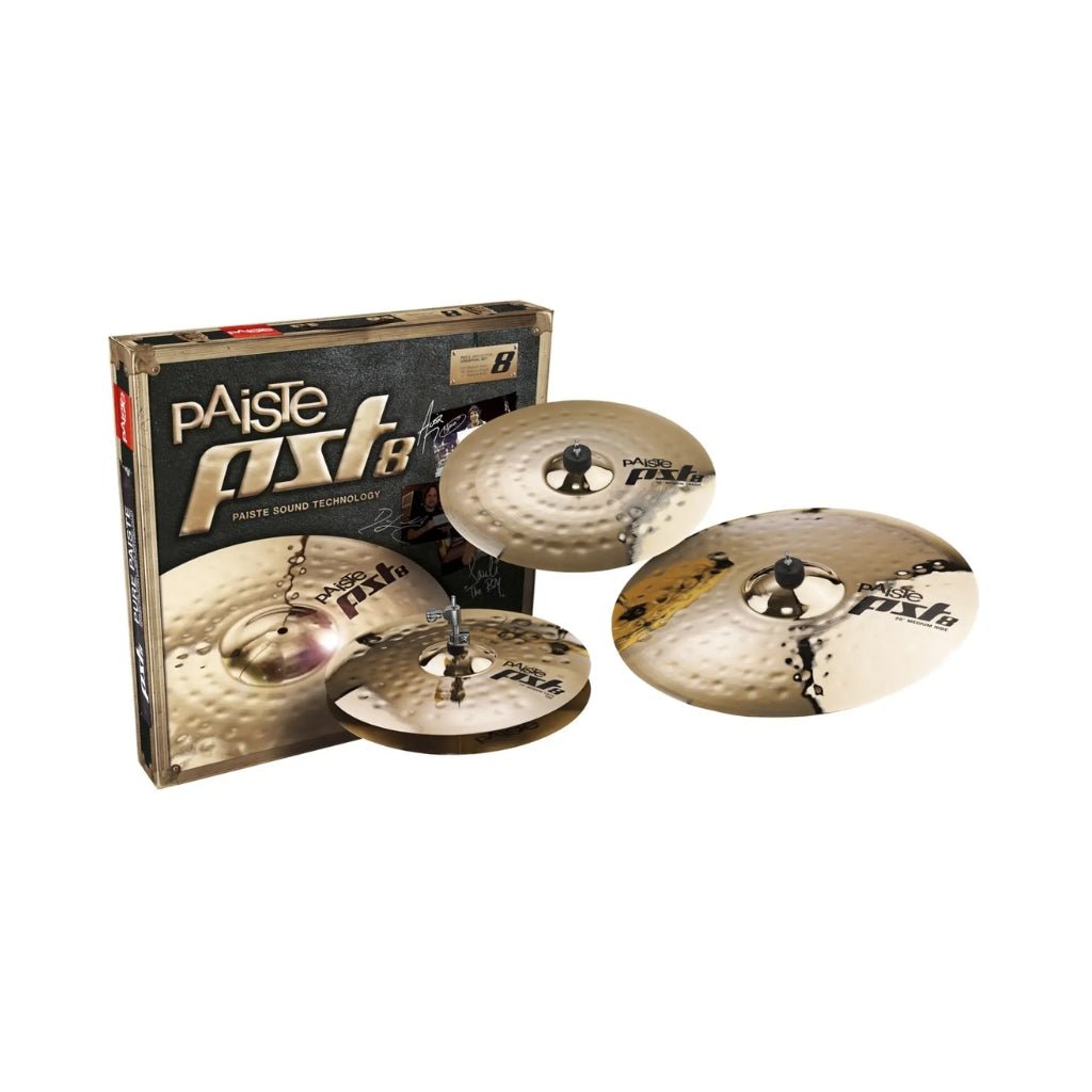 Paiste PST8 Universal 14/16/20 Cymbal Set Cymbals Sky Music