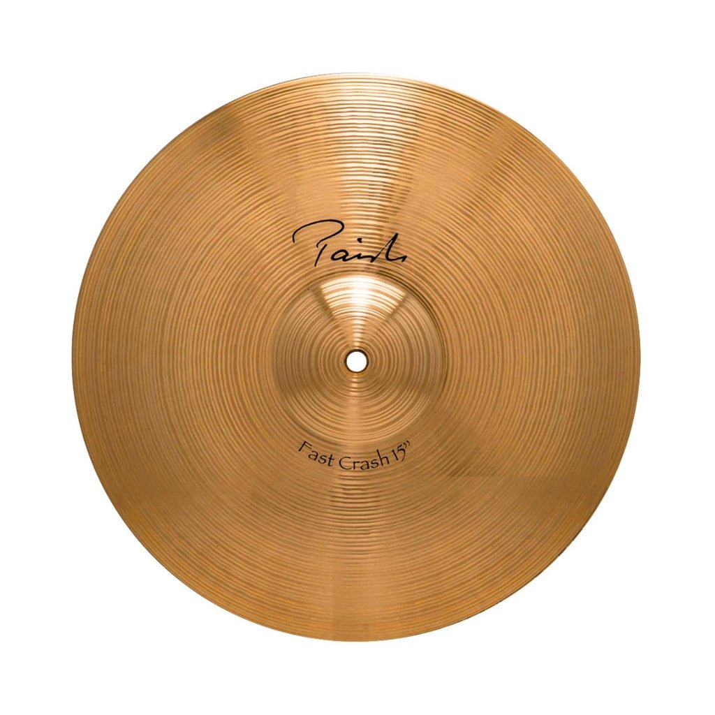 Paiste Signature Fast Crash Cymbal - 15 inch Cymbals Sky Music
