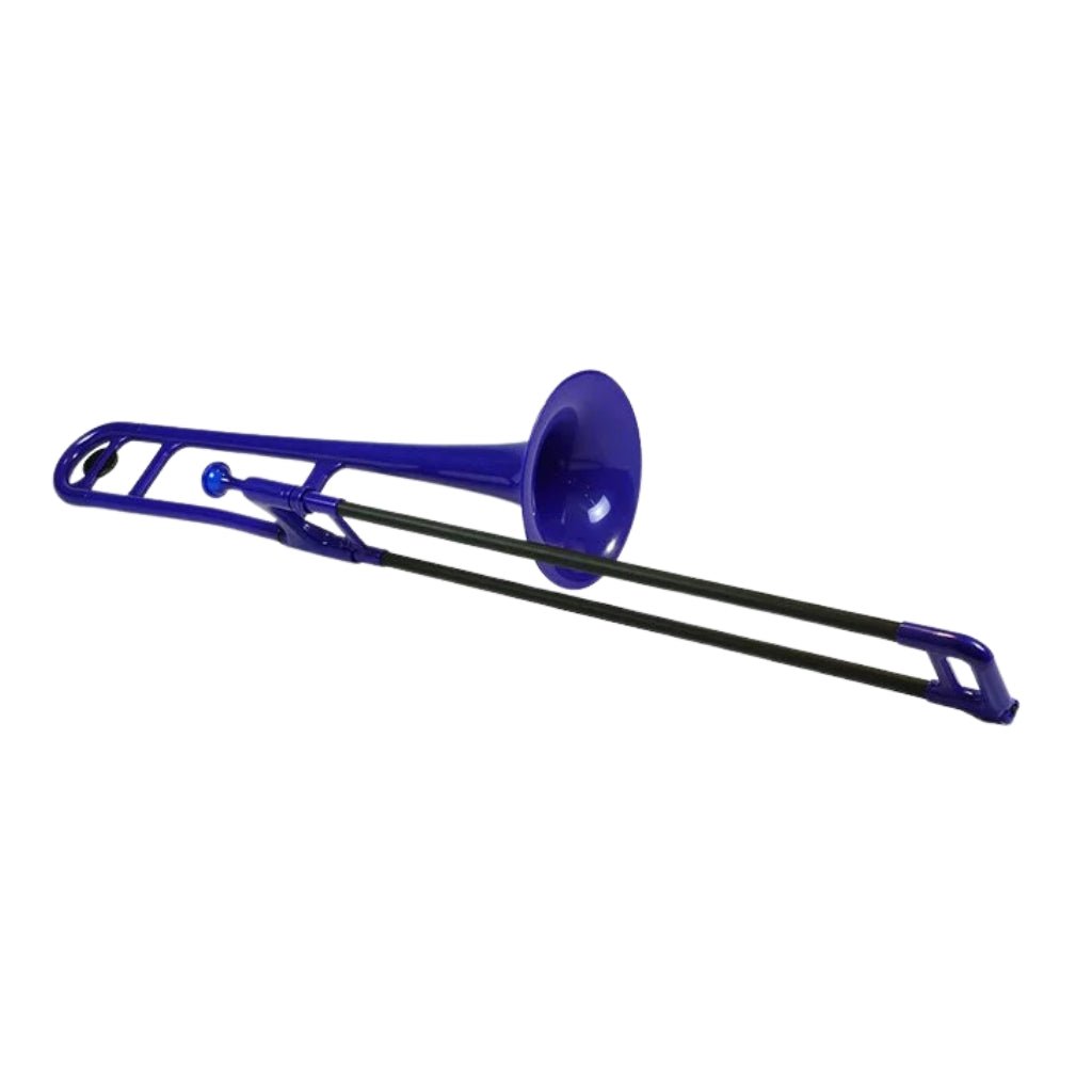 pBone Plastic Trombone - Blue Trombones Sky Music