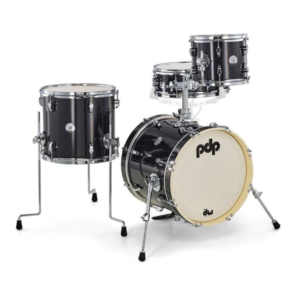 PDP - "New Yorker" 4-Piece Shell Pack - Black Onyx