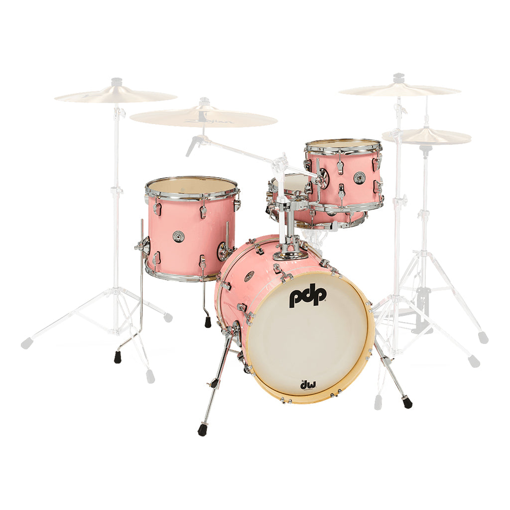 PDP - &quot;New Yorker&quot; 4-Piece Shell Pack - Pale Rose