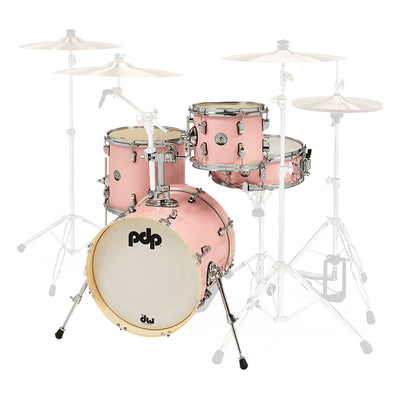 PDP - "New Yorker" 4-Piece Shell Pack - Pale Rose