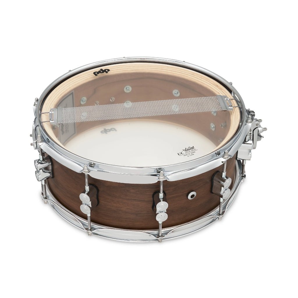 PDP Concept Limited Edition Maple/Walnut Snare Drum - 5.5 x-14-inch - Matte Natural Snare Drums Sky Music