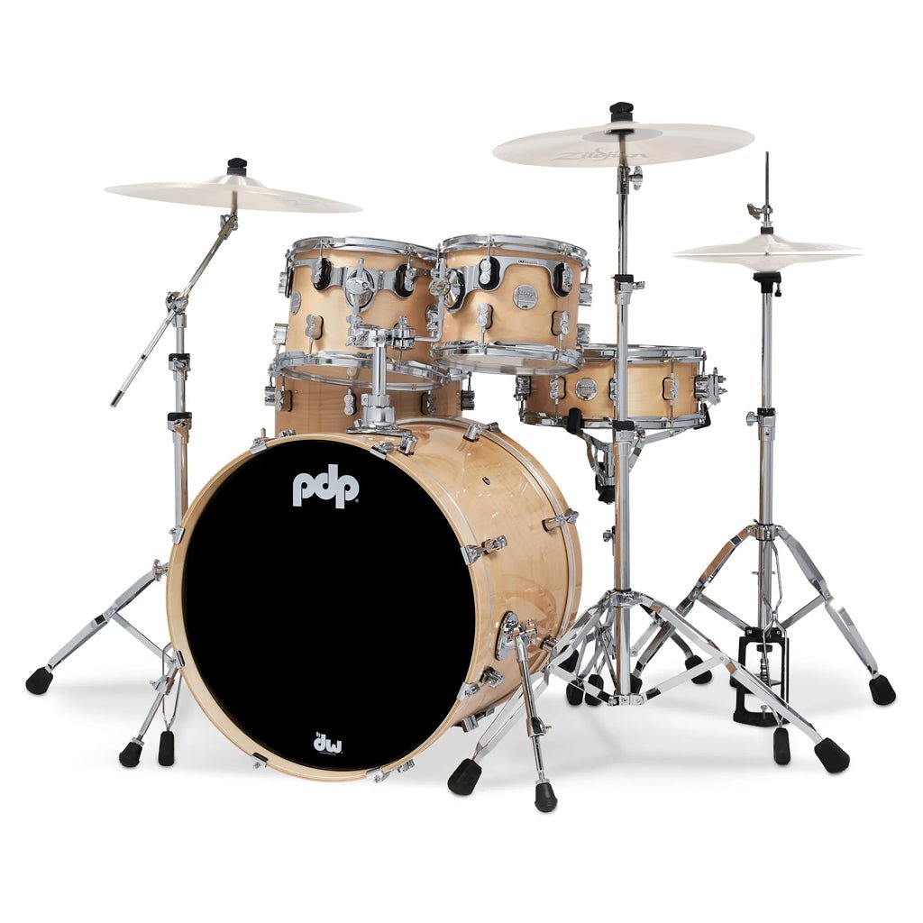 PDP Concept Maple 5-piece Shell Pack - Natural Lacquer Acoustic Drums Sky Music