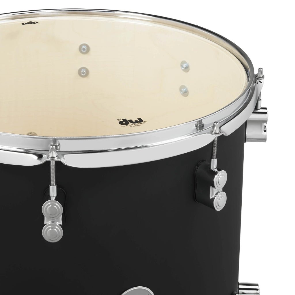 PDP Concept Maple 5-piece Shell Pack - Satin Black Acoustic Drums Sky Music