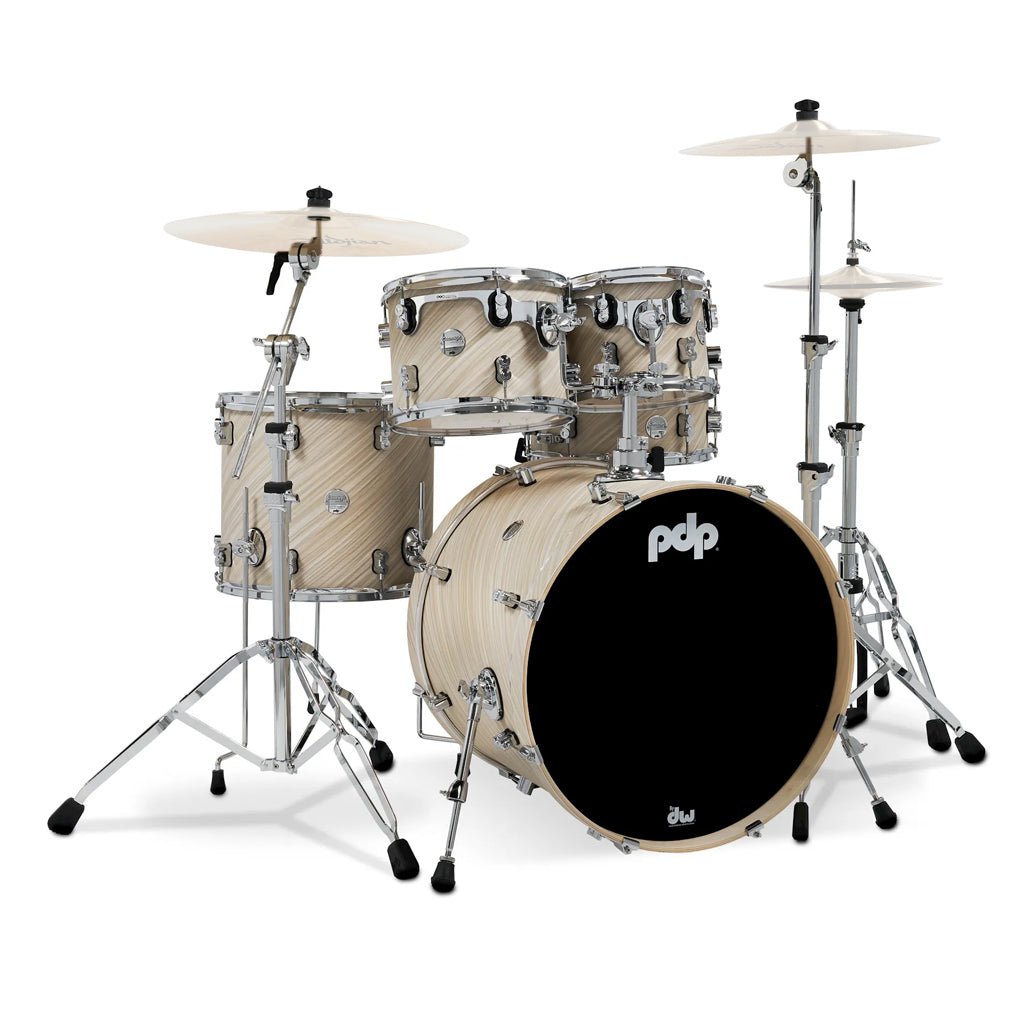 PDP Concept Maple 5-piece Shell Pack - Twisted Ivory Acoustic Drums Sky Music