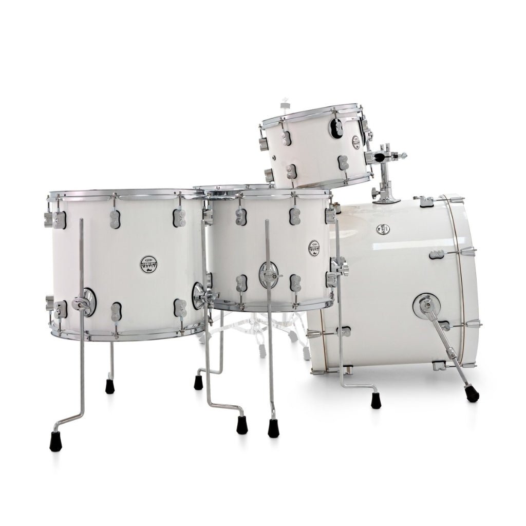 PDP Concept Maple 7-Piece Shell Pack - Pearlescent White Acoustic Drums Sky Music