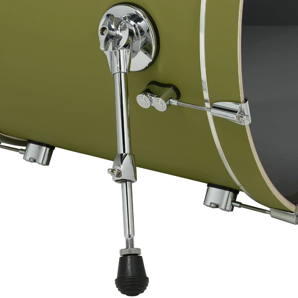 PDP - Concept Maple 7-piece Shell Pack - Satin Olive Acoustic Drums Sky Music