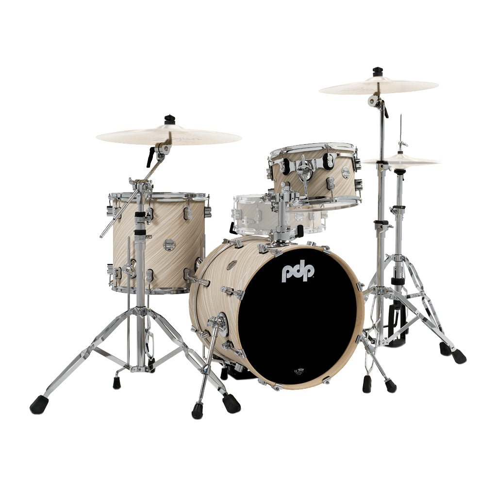 PDP Concept Maple Bop 3-Piece Shell Pack w/Hardware - Twisted Ivory DRUM KITS Sky Music
