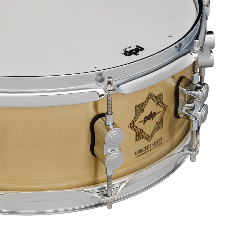 PDP Concept Select Bell Bronze Snare Drum - 5 x 14-inch, Brushed Snare Drums Sky Music